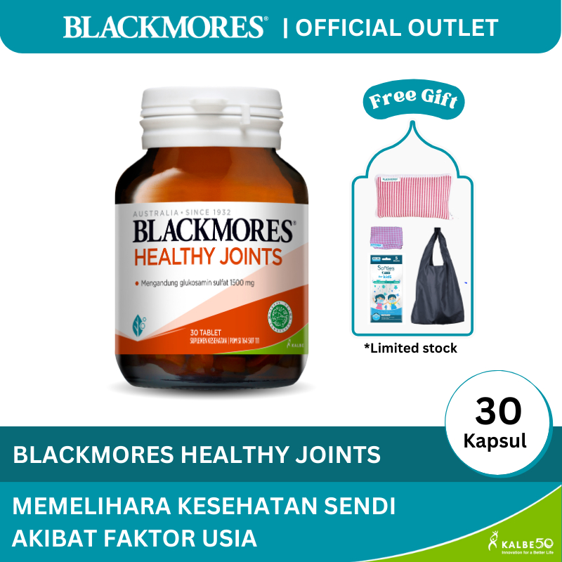 𝑶𝑭𝑭𝑰𝑪𝑰𝑨𝑳 Blackmores Healthy Joints isi 30 Glucosamine Sulfate