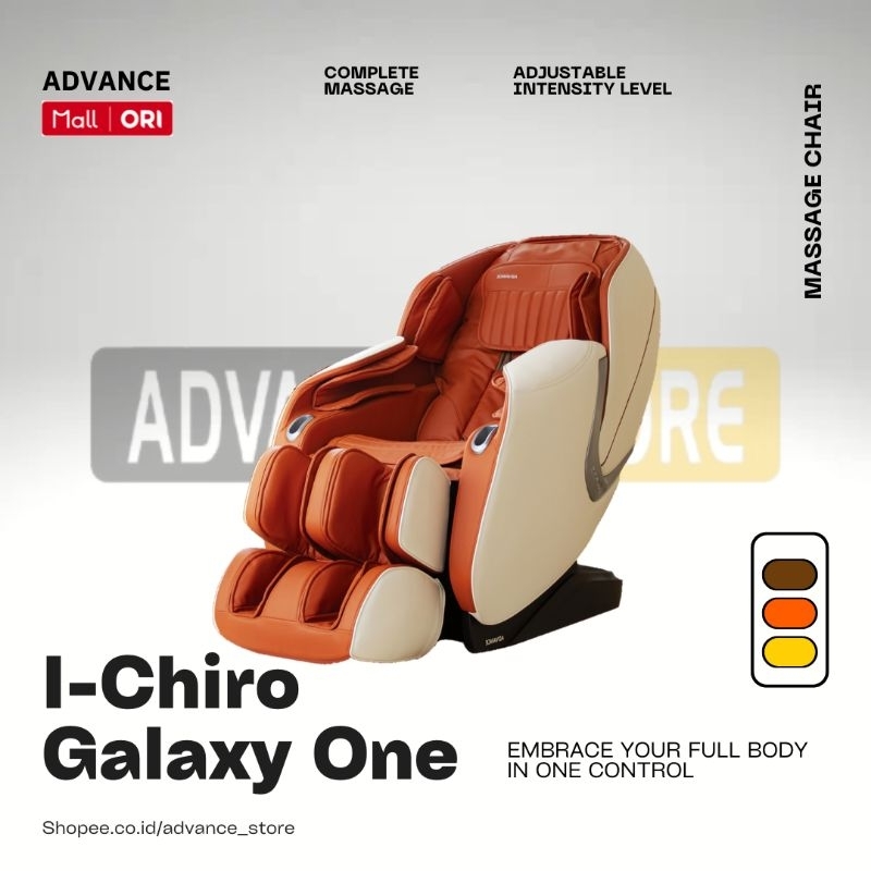 KURSI PIJAT ADVANCE ICHIRO GALAXY ONE MASSAGE CHAIR TERAPI REFLEKSI