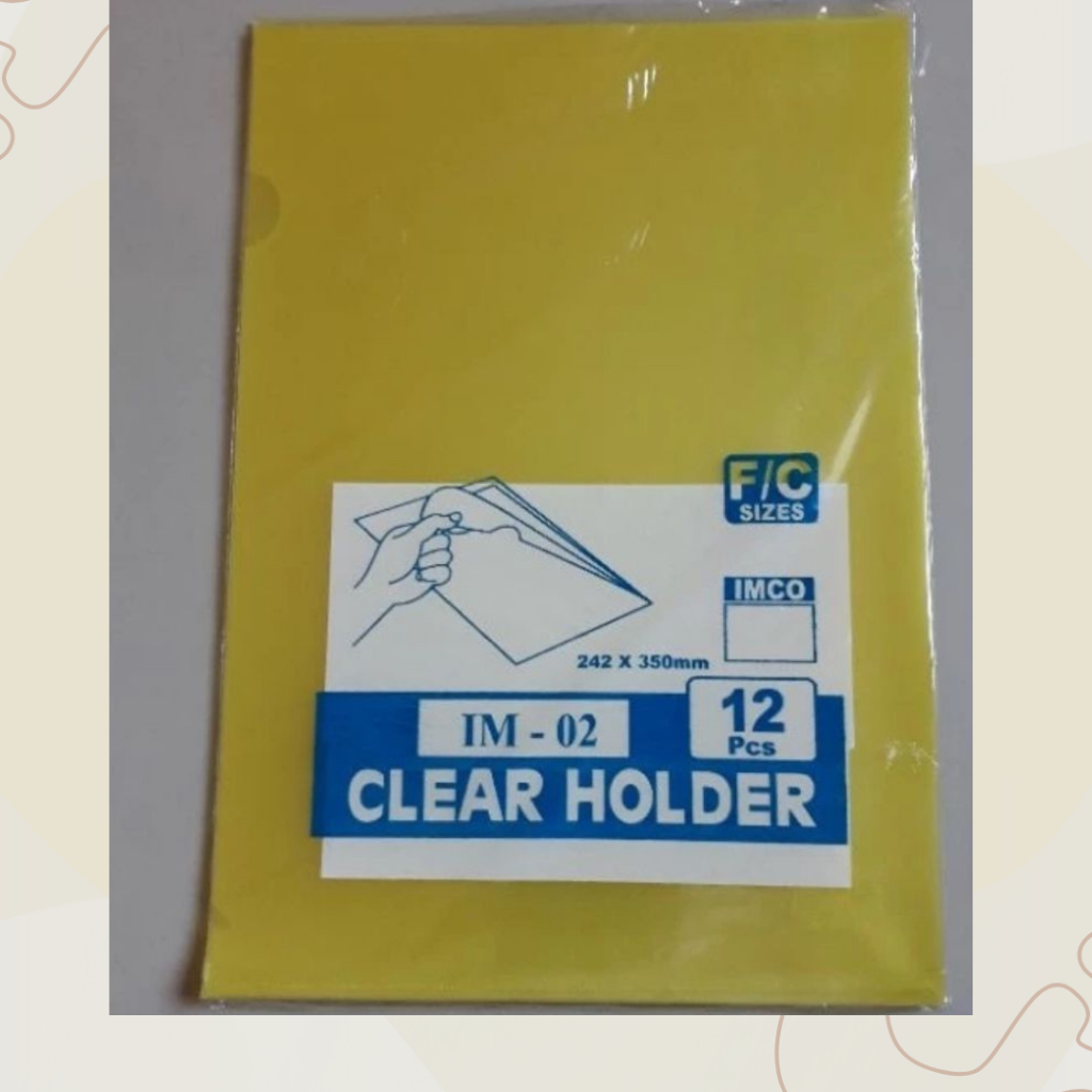 

Map L Imco Transparan F4 (Folio)- 1pcs