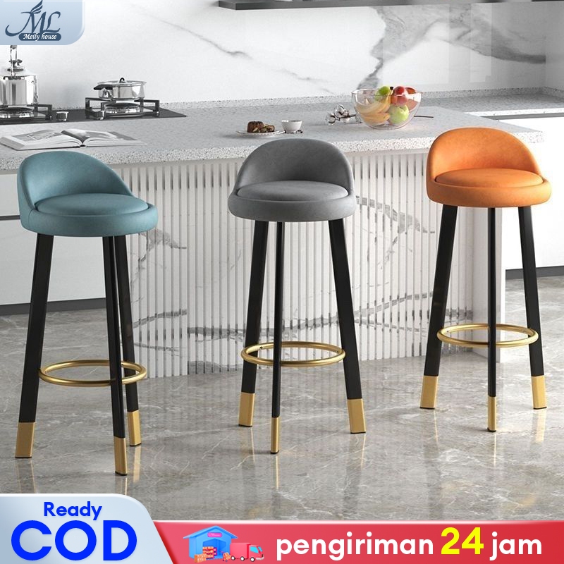 Kursi bar 70cm Kursi cafe kursi dapur Kursi bar informa Kursi besi Kursi besi cafe Kursi konter