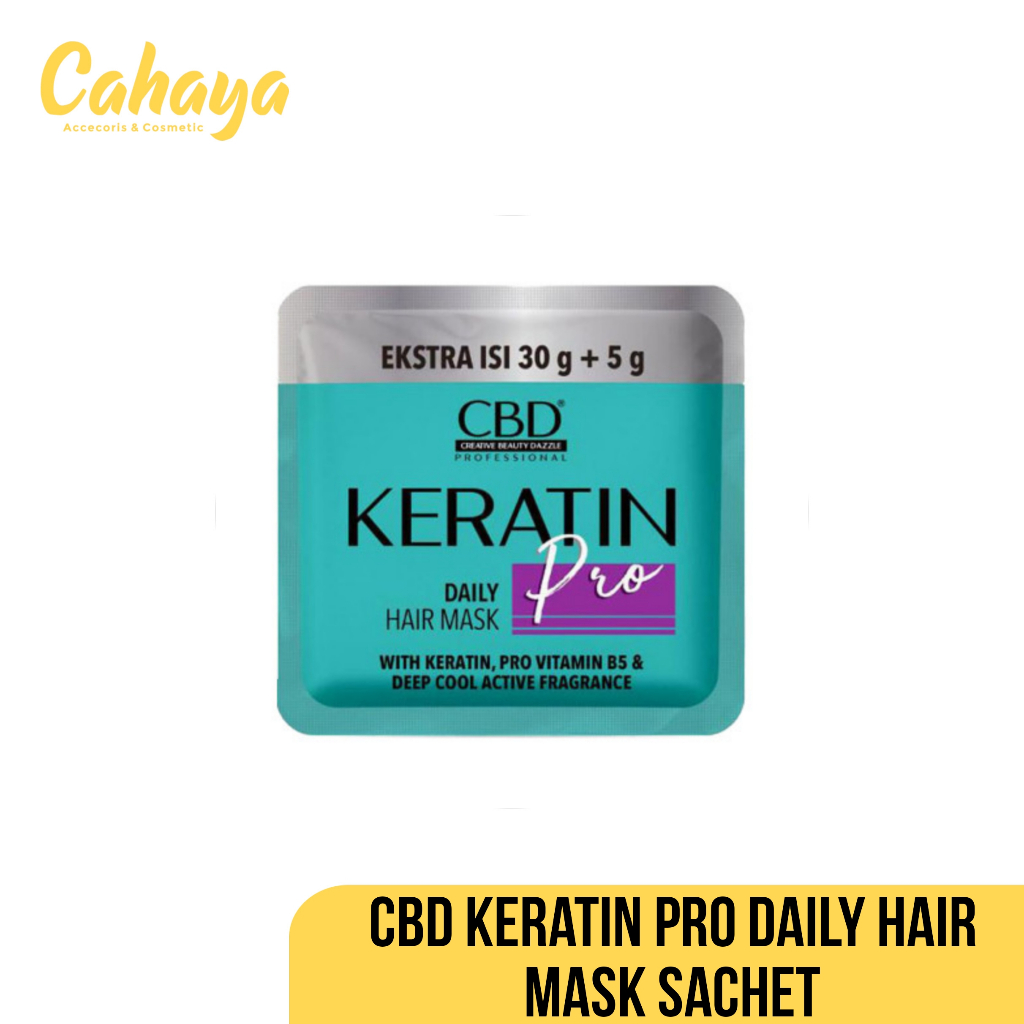 CAHAYA - CBD Keratin PRO Daily Mask Sachet