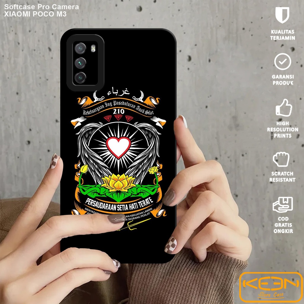 Case Xiaomi Poco M3 - Casing Hp Xiaomi Poco M3 Motif PSHT - Softcase Xiaomi Poco M3 - Softcase Hp Xi