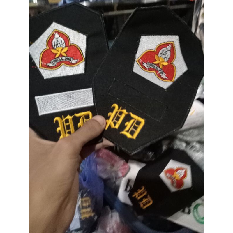 Perisai Diri Bordir/bed/bet tingkatan perisai diri bordir murah