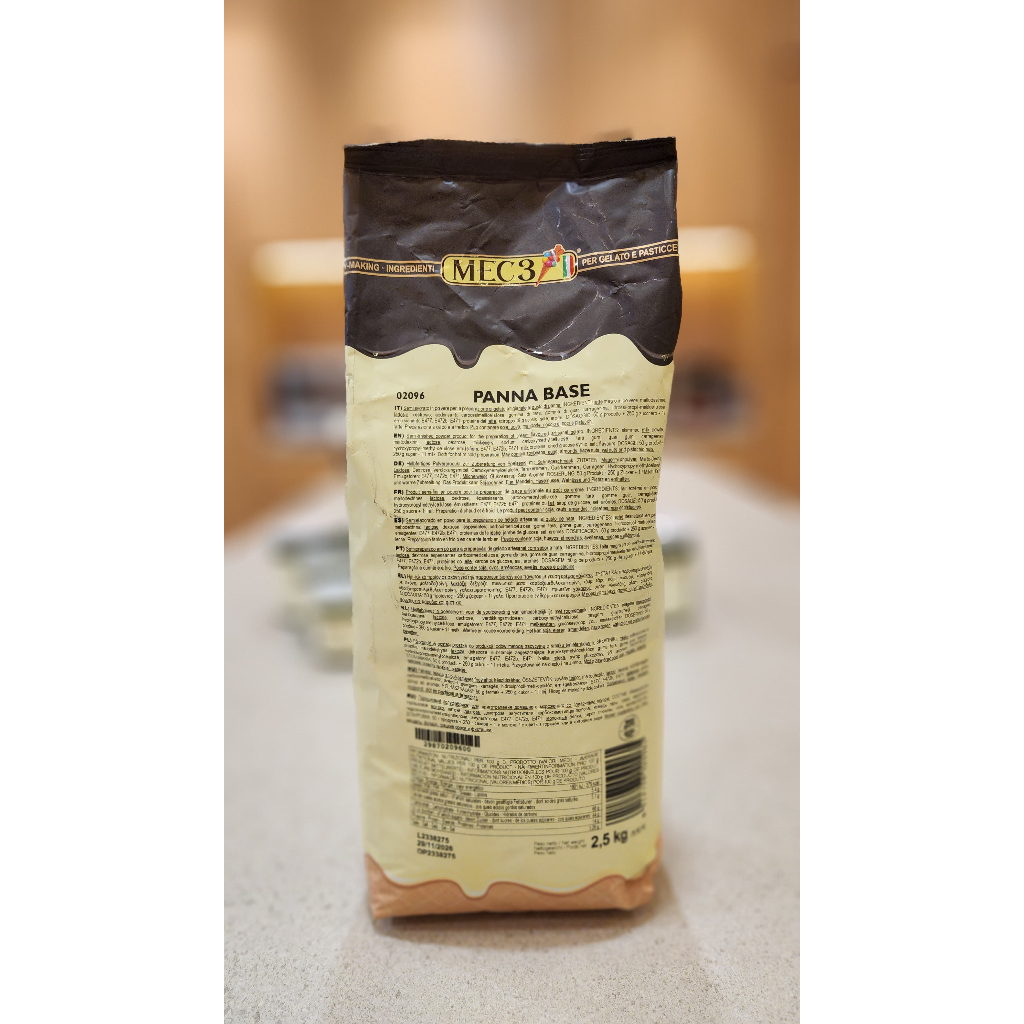 

MEC3 Panna Base 02096 Gelato Emulsifier Stabilizer Base - 2.5 kg