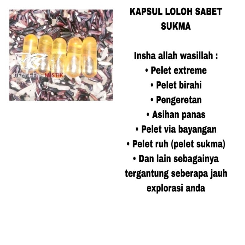 

KAPSUL LOLOH SS