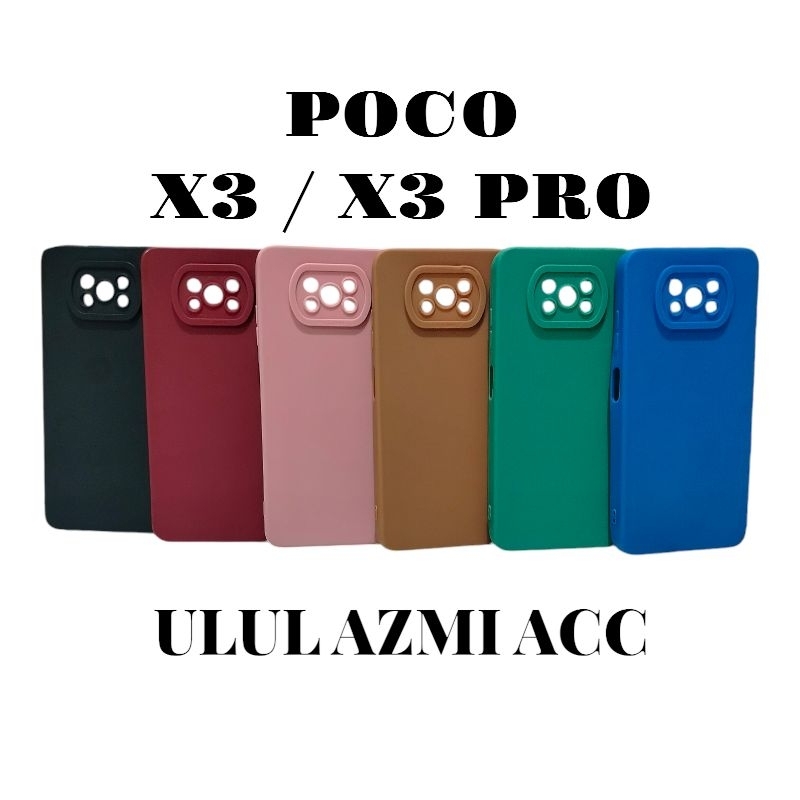 Case Macaron Pocco X3 / X3 Pro Softcase Pro Kamera