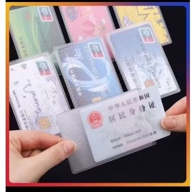 

Plastik Pelindung Untuk SIM,KTP,ATM Dll, Cover Pelindung Plastik [8 PCS]