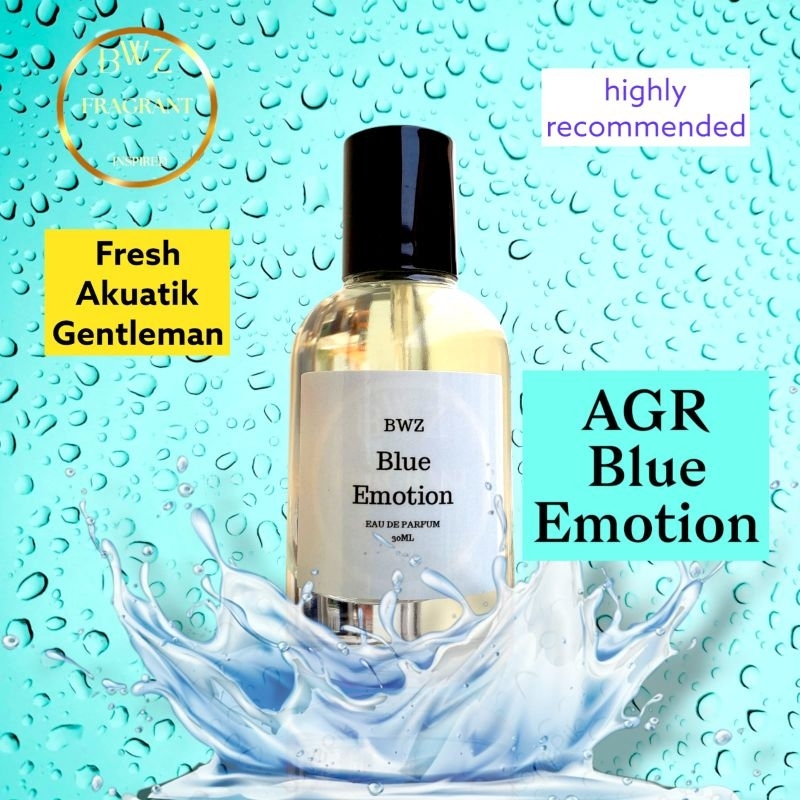 Parfum Pria Tahan Lama BLUE EMOTION | Parfum cowok fresh maskulin