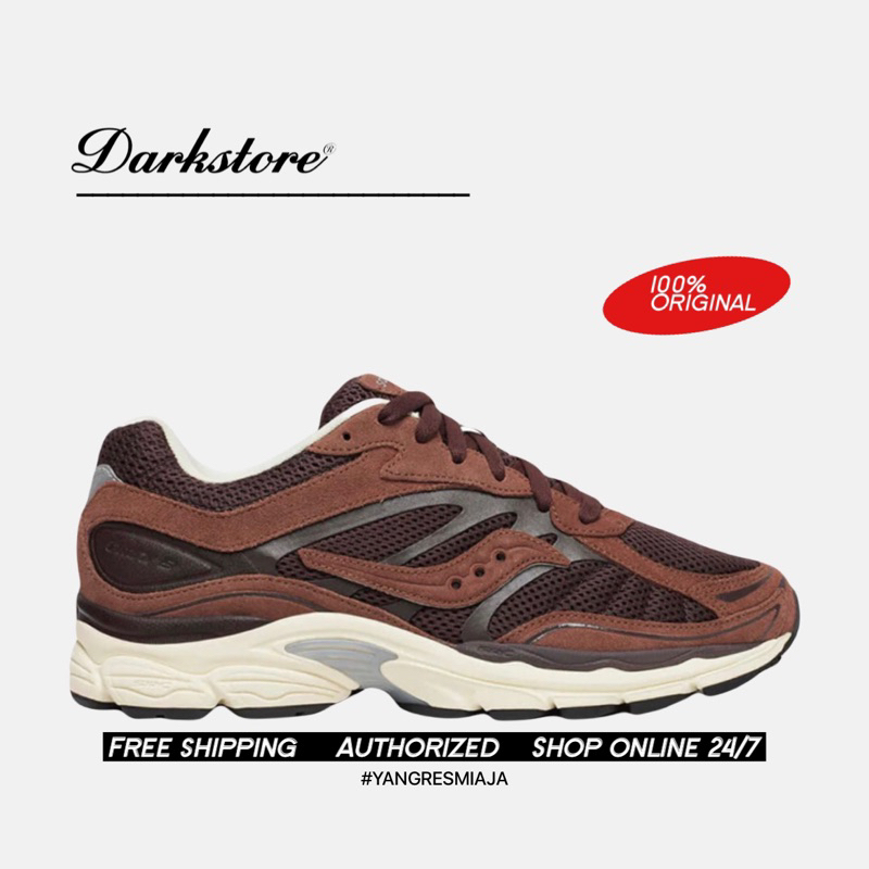 Saucony Progrid Omni 9 Cream 100% Original Resmi