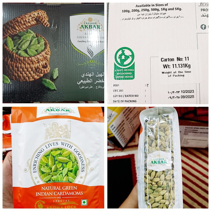 

Kapulaga Arab Hijau Green Cardamom 500g