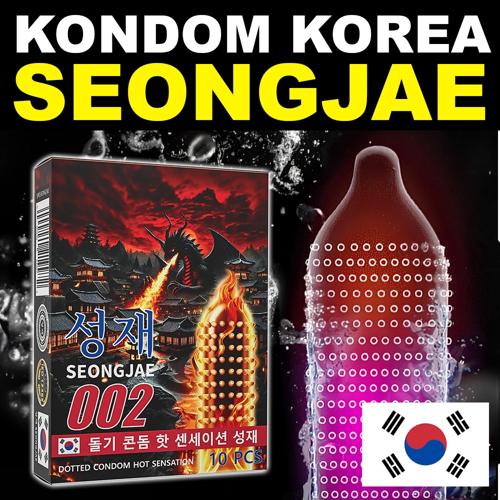 Kondom 001 - Berduri Bergerigi Tertipis - Kondom No 1 Korea - Seongjae