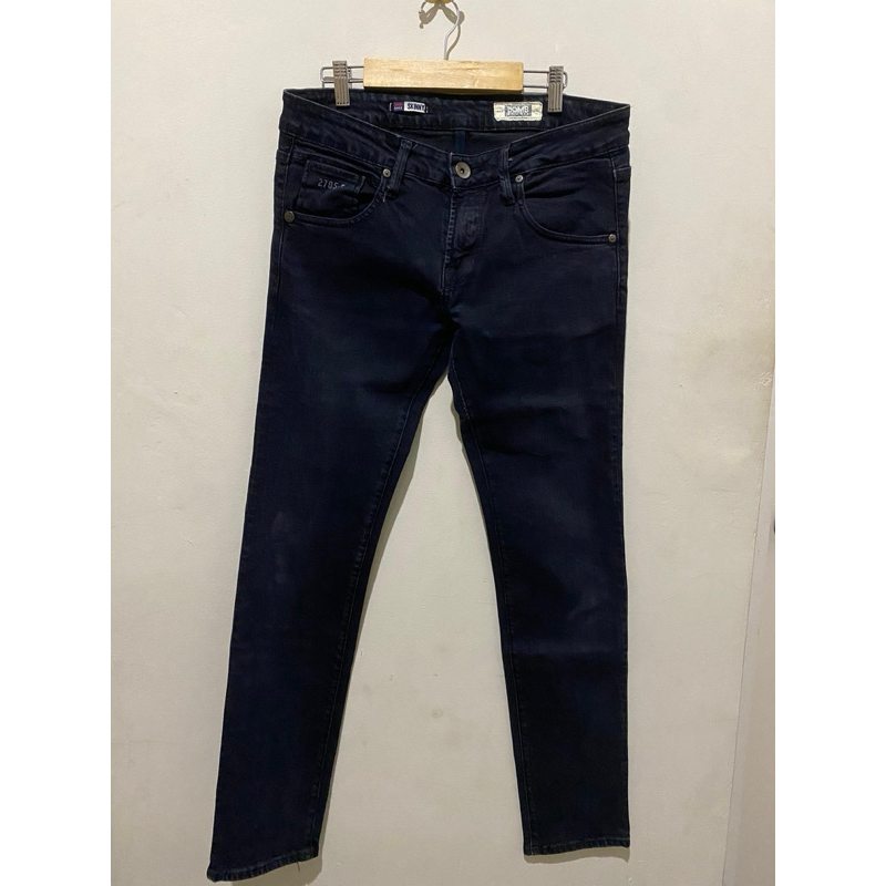 Celana Jeans Pria Bombboogie RAW 2705 Hitam