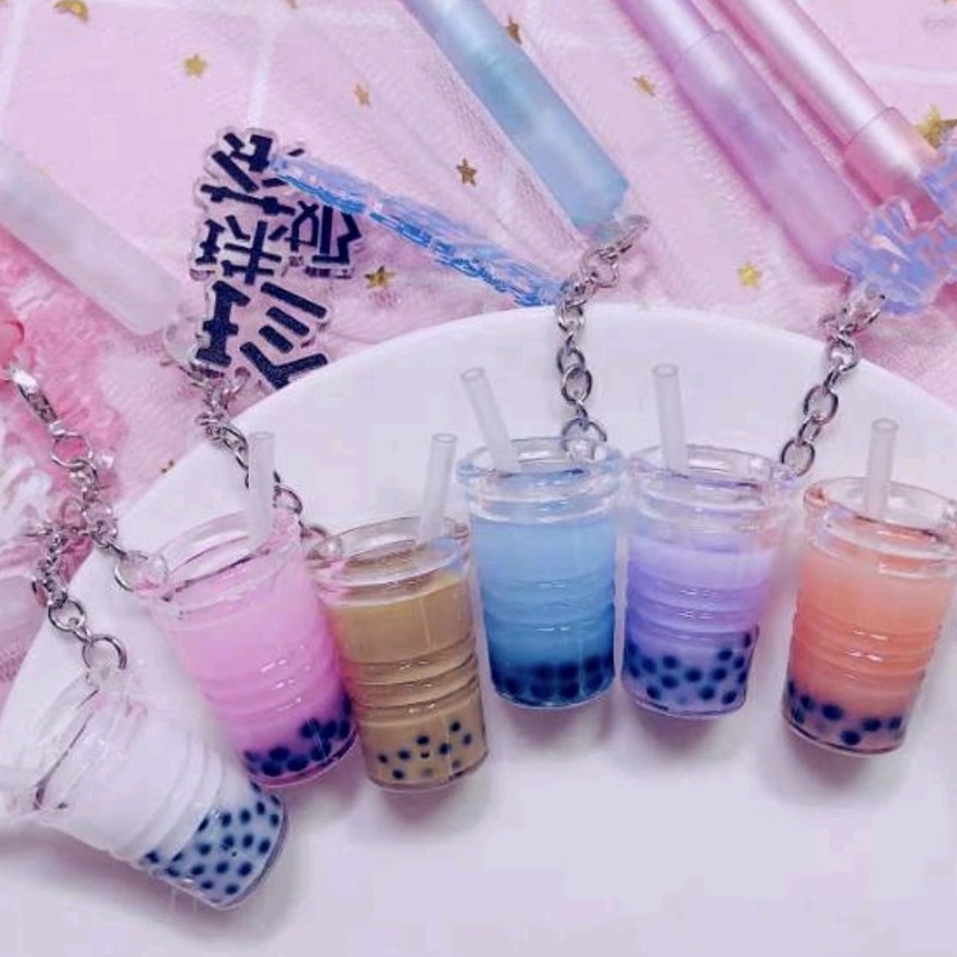 

Promo 12PC PEN GEL gantung MINUMAN BOBAJEL PENA BOBA BUBBLE