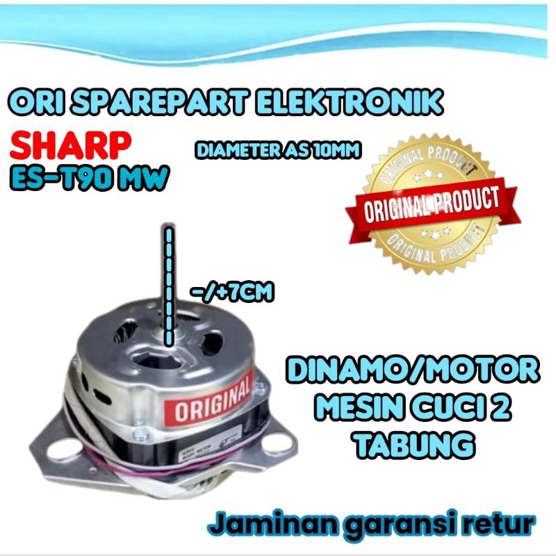 dinamo/motor pencuci / wash mesin cuci sharp ES-T 90 MW /EST 90MW / ES- T 90 MW