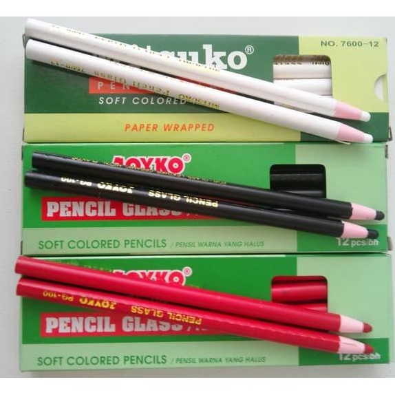 

Super PENSIL GLASS PG1 PENSIL KACA JOYKO PER PACK