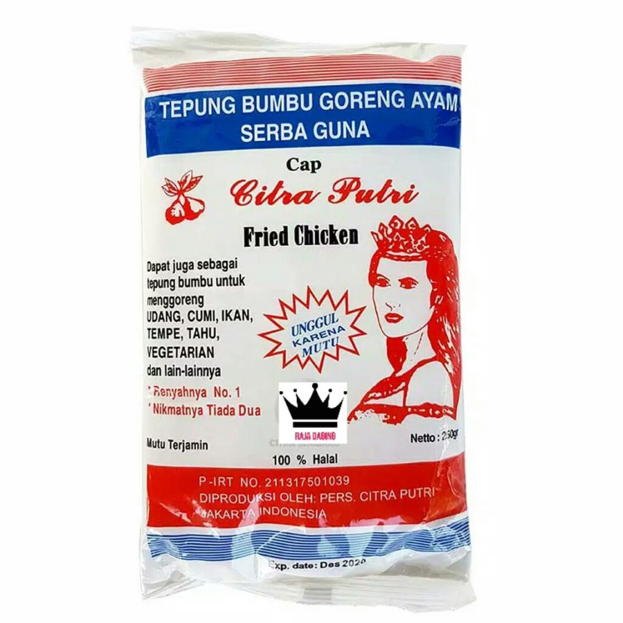 

Tepung Serbaguna Citra Putri 250gr