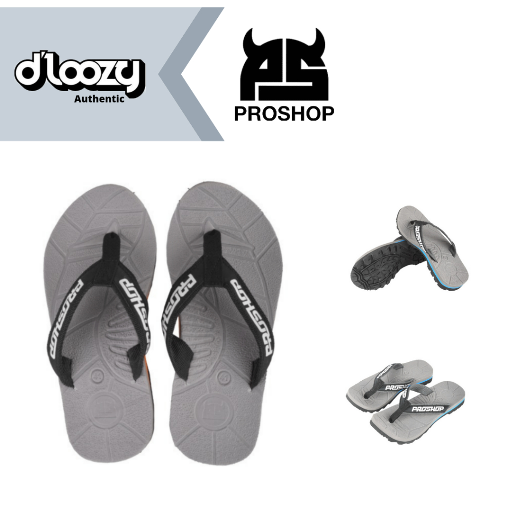 Sandal Jepit Gunung sendal Distro Casual  Pria Keren Original PROSHOP Hitam PSXSG-AB