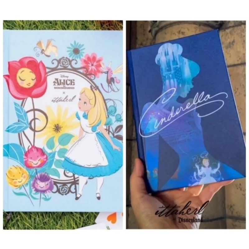 

Ittaherl Notebook Alice + Ittaherl Notebook Cinderella