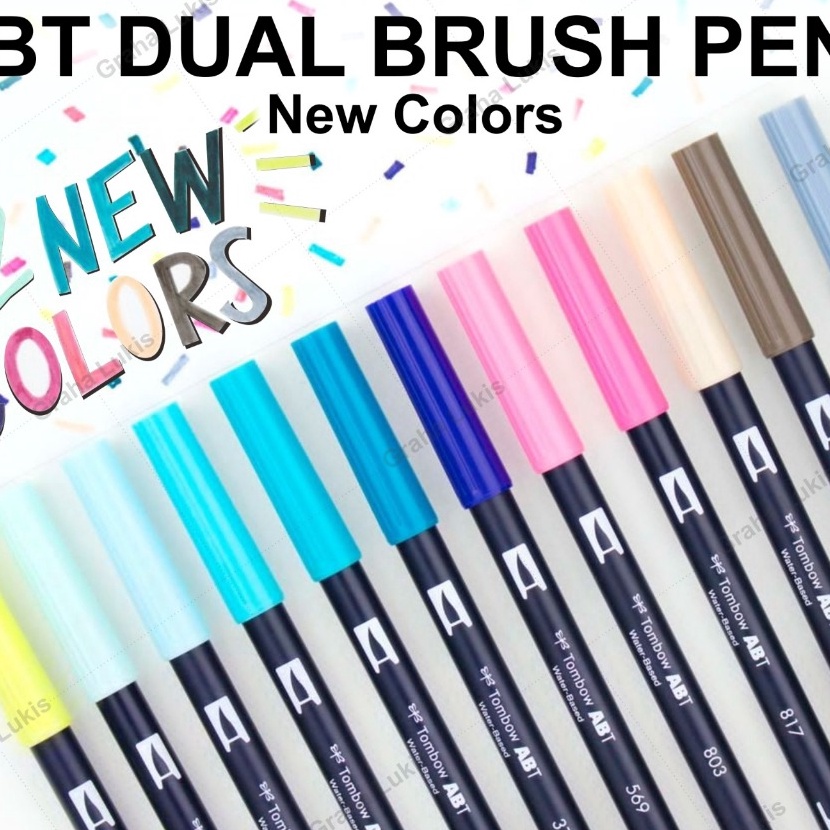 

Terbaik Tombow Dual Brush Pens ABT Colors