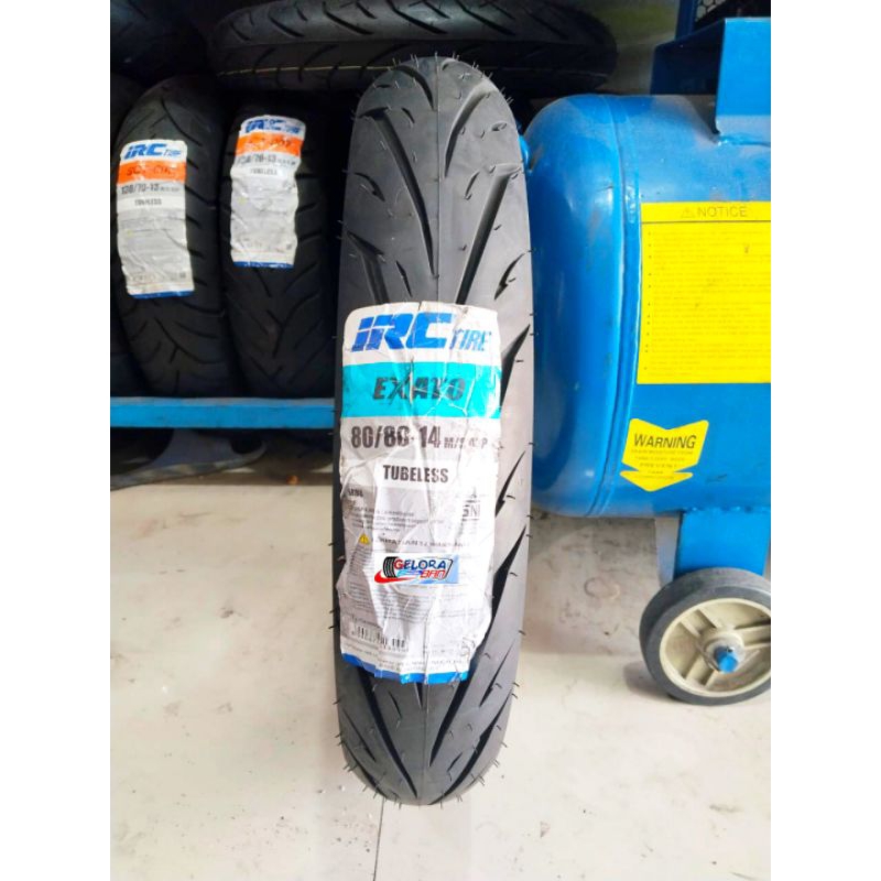Ban Matic Tubeless Irc Exato 80/80-14 ban montor ring 14 Mio Nex Xeon Fino spin ban irc 80/80-14 ban