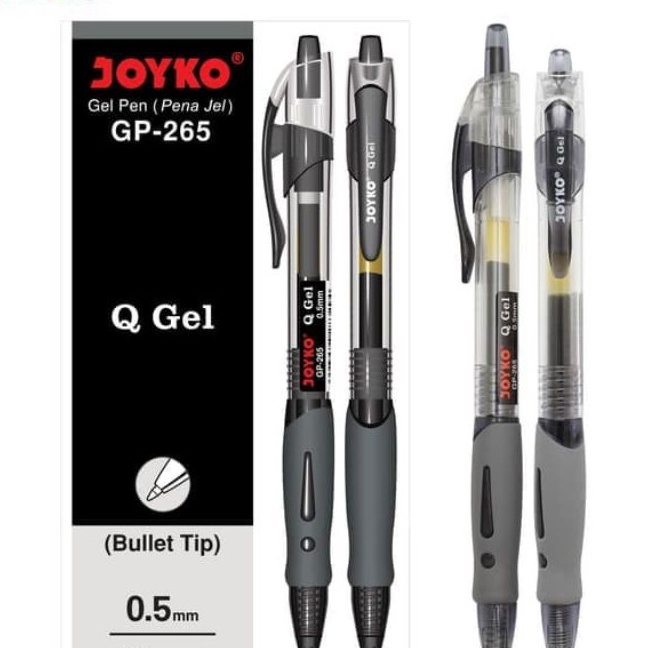 

Diskon Pulpen Joyko GP 265 QGel 1pak12pcs
