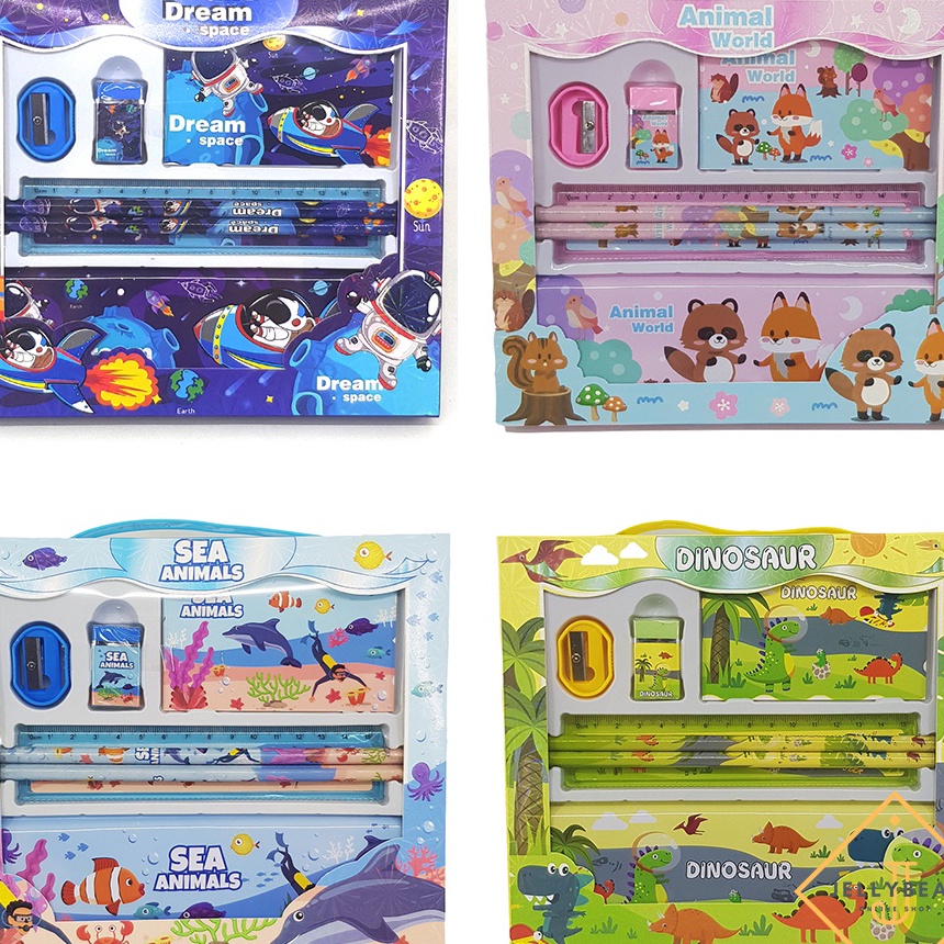 

KF7 Stationery Set 7in1 Cute