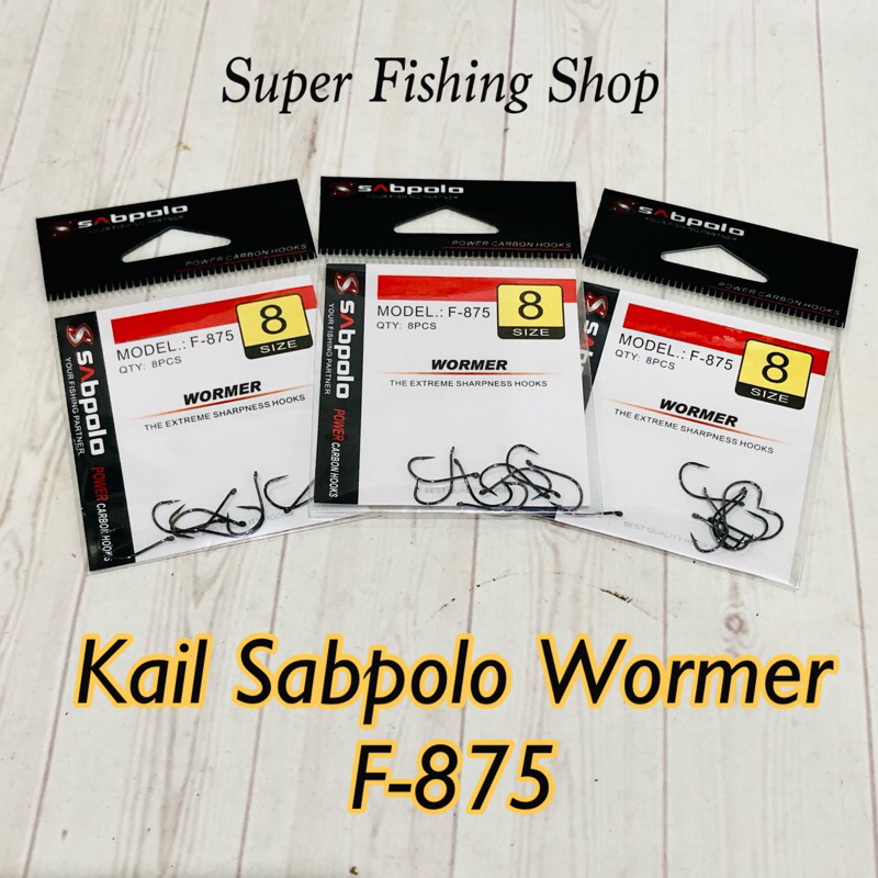 Kail Sabpolo Wormer F-875 kawat tipis dan tajam