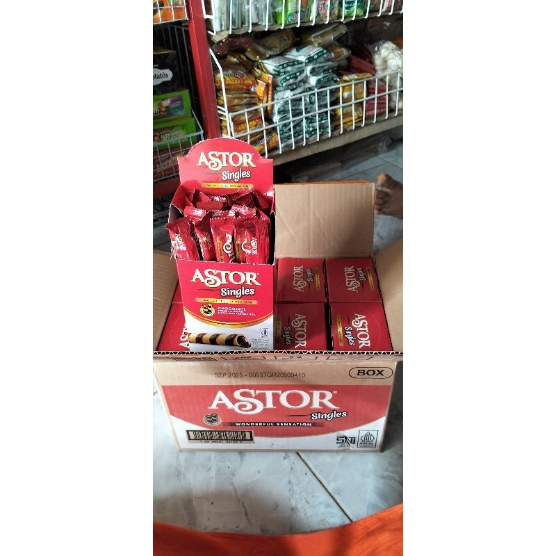 

ASTOR Waferstick Coklat 40 gr -1pak isi 20pcs