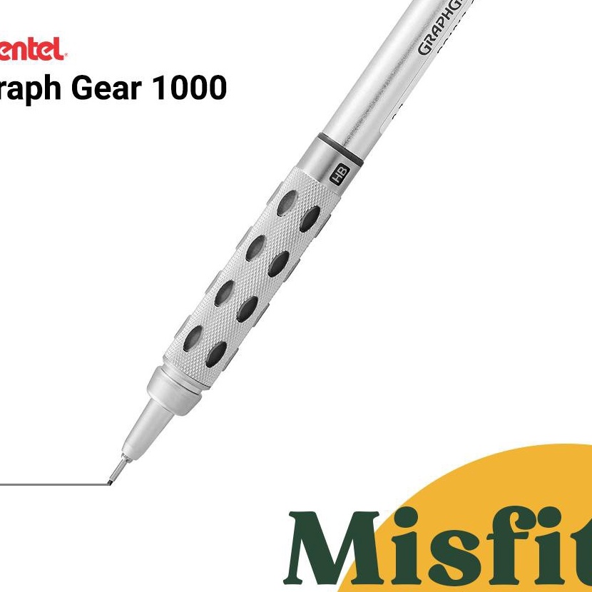 

HJ6 Pentel Graph Gear 1 Mechanical Pencil 3 4 5 7 9 mm GraphGear Pensil Mekanik Drafting
