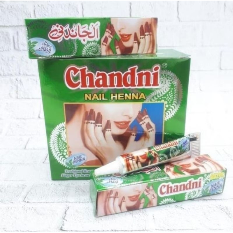 Pacar Kuku Nail Henna Chandani 1lusin Bisa Buat sholat (HALAL)