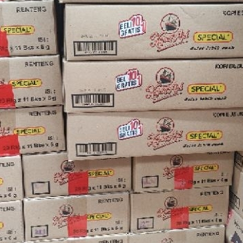 

Kopi Kapal Api mini 6gram tanpa gula