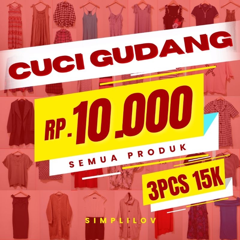 SALE CUCI GUDANG PAKAIAN WANITA