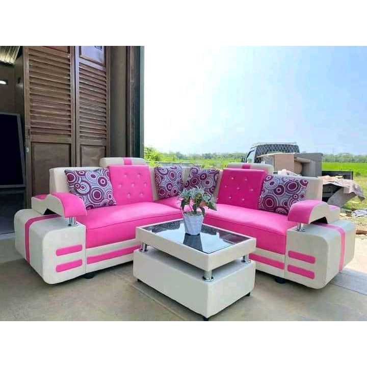 sofa L sudut minimalis sofa ruang tamu