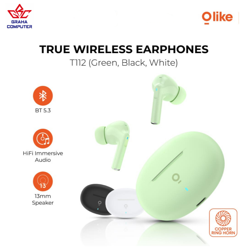 OLIKE TWS T112 Bluetooth Earphone Earbuds ORIGINAL