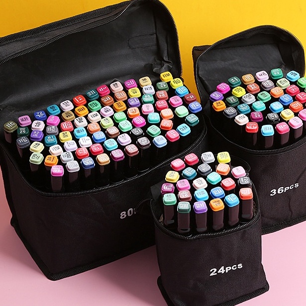 

Potongan KU TouchFive 24364868 Warna Sketsa Spidol Umum General Marker Set Animation Markers Twin Market Set Spidol