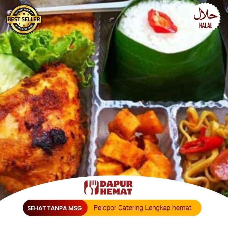 

Dapur Hemat - PROMO Nasi Box Catering Termurah/Lezat/Enak/Favorit Acara Semua Orang Mewah Makanan.