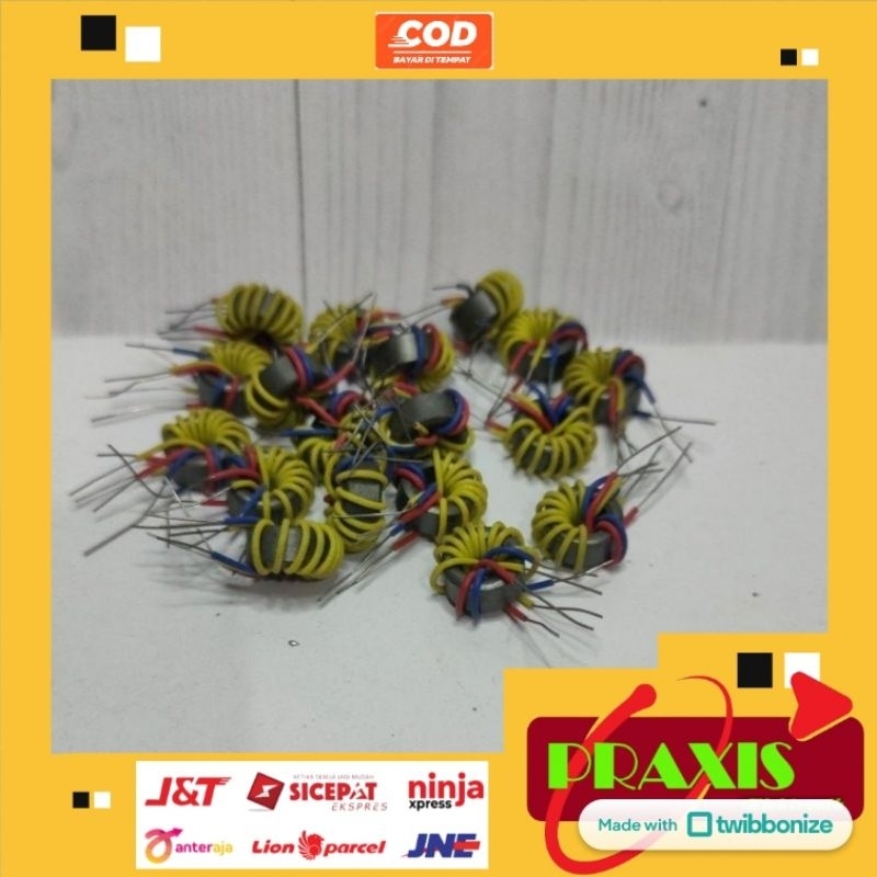 Toroid Ferite Lilitan Induktor Lilitan