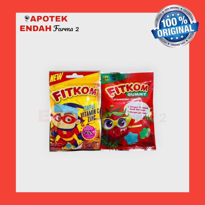 FITKOM GUMMY CALCIUM PERPCS