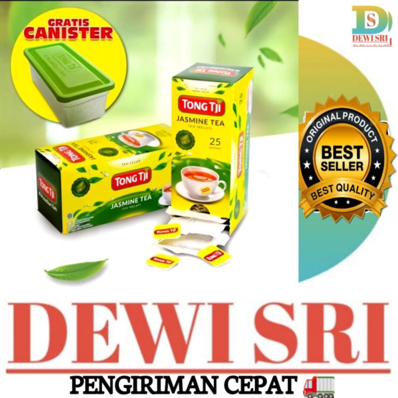 

1Box Teh TONG TJI Gratis 1 Canister (1Canister isi 1Box Teh)