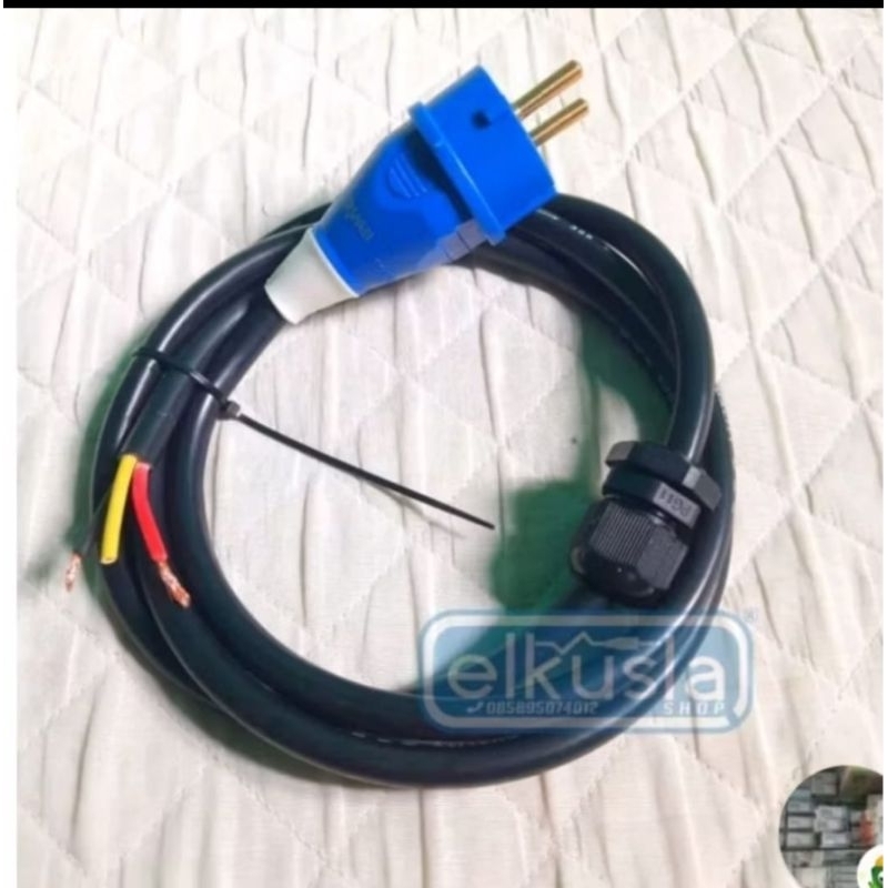 Kabel AC power built up 3x2,5mm /kabel buntung/kabel AC  power ampli built up lengkap kabel 3x2,5mm 