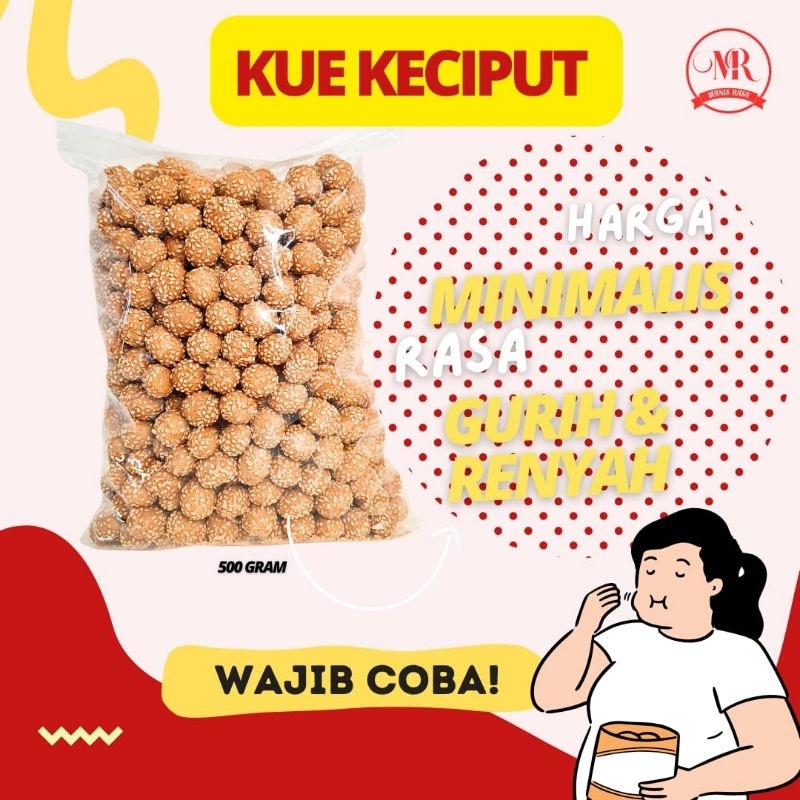 

KECIPUT WIJEN- 500 gr Kue Keciput Produksi MANIS RASA