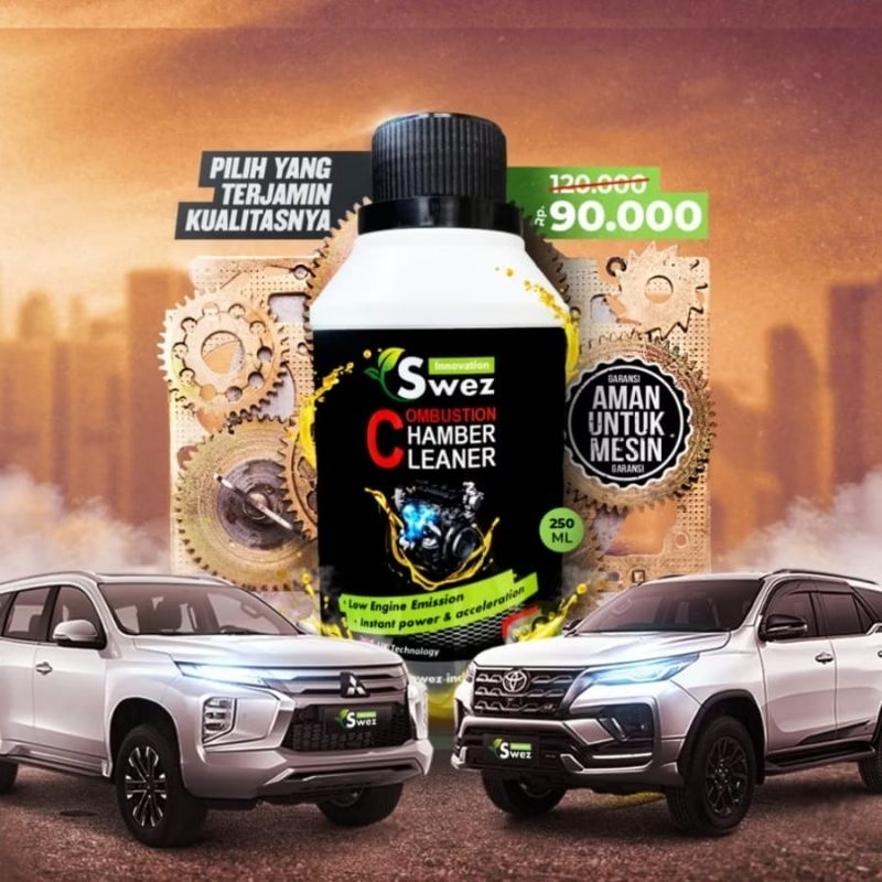 Draknesya - Swez Carbon Cleaner 250ml Pembersih Combustion Chamber Mobil Bensin