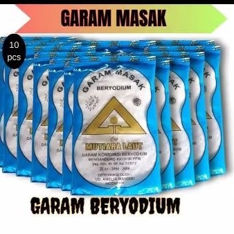 

Garam Masak Halus 10 Pcs Garam Beryodium Cap Mutiara Laut