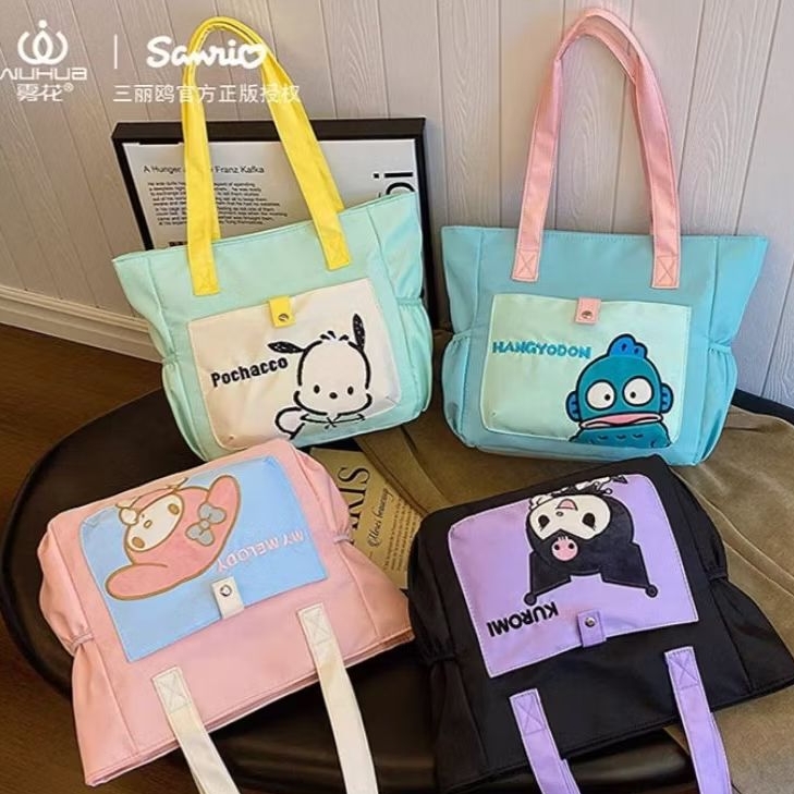 Tas Kuromi My Melody / Totebag Kuromil / Tas Bahu My Melody / Tas  Bahu Kuromi / Tote Bag My Melody