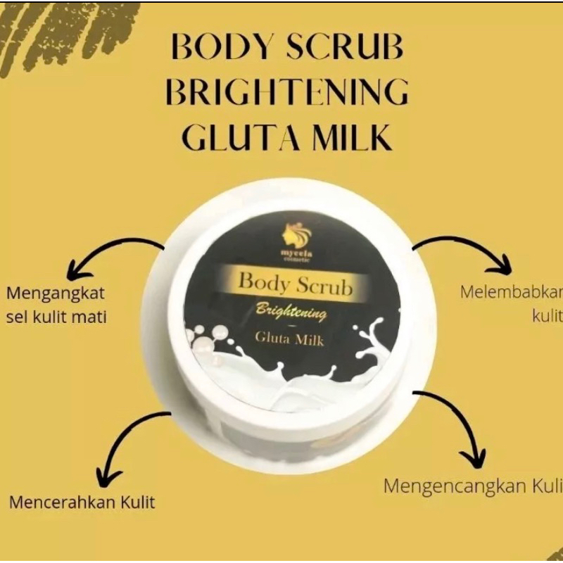 Body scrub mycela