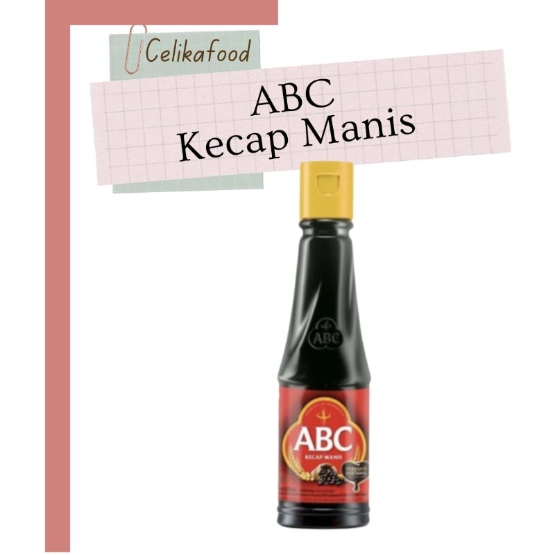 

Kecap Manis ABC 135ml Botol Bumbu Dapur Penyedap Makanan