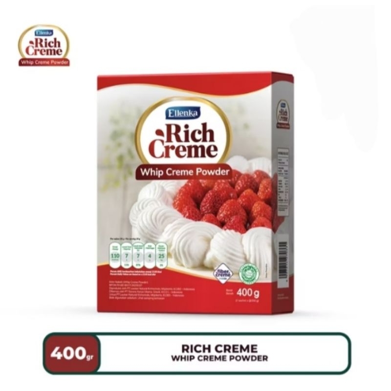 

RICH CREME WHIPPING CREME ELLENKA 400GR