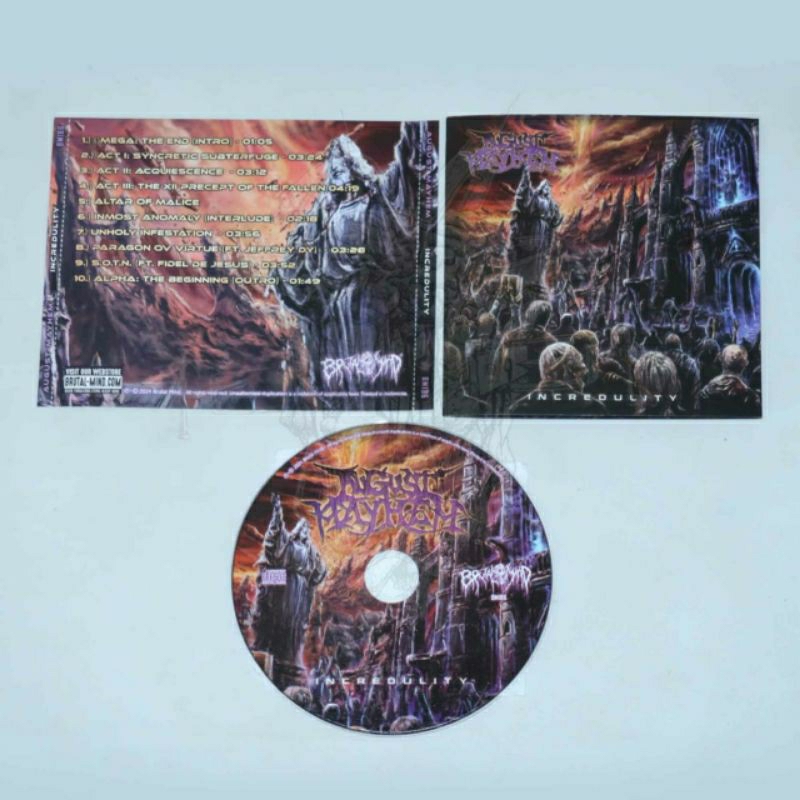 CD - AUGUST MAYHEM - Incredulity