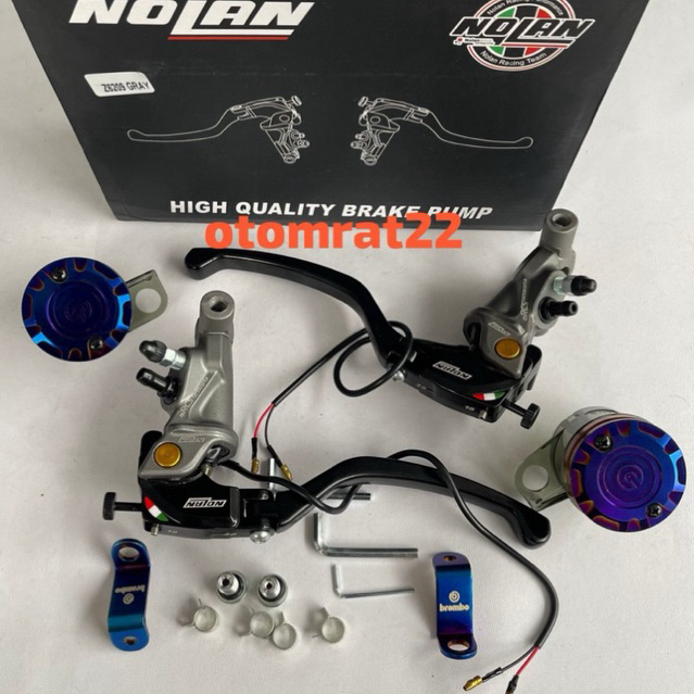 MASTER REM NOLAN TWOTONE MODEL 2TABUNG NMAX NEW / NMAX OLD / PCX DLL