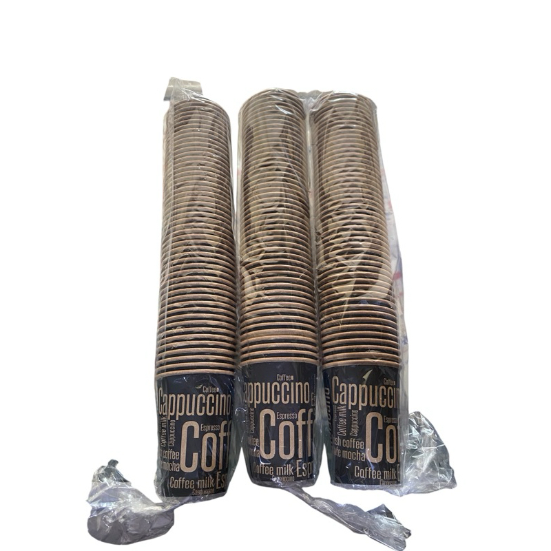 Gelas Kopi/Paper Cup Kraf(50pcs)